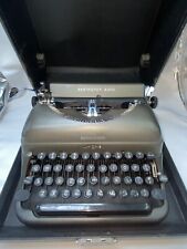 VTG 1940's REMINGTON RAND Model 5 Black Portable Manual Typewriter w/ Case picture
