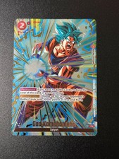 DBS Fusion World God Kamehameha FS01-16 Limited Pack 01 Gold Foil picture