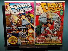 Marvel Comics CABLE Blood and Metal #1 and #2 (1992) NM John Romita Jr picture