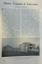 1905 Medicine Disease Modern Treatment of Tuberculosis picture