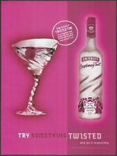 SMIRNOFF Raspberry Twist Vodka - 2001 Print Ad picture