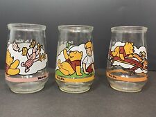 Welch’s Jelly Glasses Winnie the Pooh Lot Of 3 picture