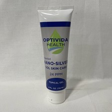 NANO SILVER SKIN CARE TOPICAL SOLUTION 4OZ TUBE EXPIRED 5/23 picture