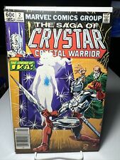 The Saga Of Crystar Crystal Warrior #2 -  1983 Marvel Comics picture
