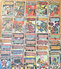Power Man & Iron Fist Bronze 33 Book Lot Rare Vintage picture