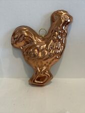 Vintage Copper Rooster Mold picture