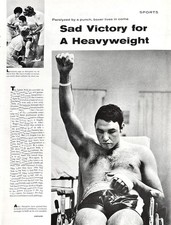 Sad Boxing Tragedy Alejandro Lavorante Brain Injury Argentina Vtg Mag Article picture