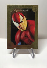1996 marvel masterpieces spider-man limited edition 5/6 gold gallery card RARE picture