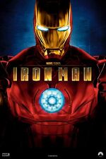 IRON MAN Movie Poster RePrint Wall decal art Marvel first movie, avengers   655 picture