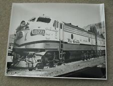 Vintage B&W Train Photograph 11x14 Rio Grande 5771 Locomotive picture