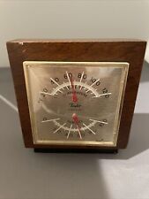 VINTAGE-Taylor Humidiguide Tabletop Desk Thermometer Humidity Guide Gold  picture