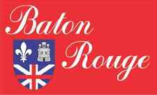 5×3 Baton Rouge Flag Magnet Vinyl State Decal Car Truck Louisiana Bumper Magnets picture