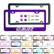 Customize Stainless Steel License Frame Silicone Guard Fit Volkswagen ID.Buzz picture