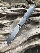 Jack Wolf Knives Midnight Jack V2 - Twill Carbon Fiber - Hand Rubbed S90V picture