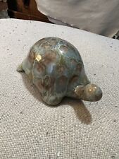 VTG HANDCRAFTED CERAMIC TURTLE GLAZED BEAUTIFUL MADE IN ARIZONA picture