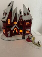 Hawthorne Village Nightmare Before Christmas TOWN SHOPS W/ SANTA CLAUS,COA RARE picture