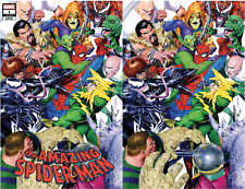 AMAZING SPIDER-MAN #1 (2022) Variant Set of Cover A and Virgin Cover B Raw picture