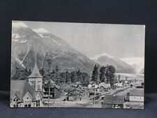 Valdez Alaska Showing Glacier Postcard picture