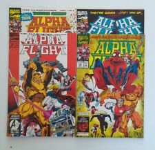 Lot Of 4 1993 Marvel Alpha Flight Comics #118-121 VF/NM picture