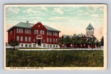 Quakertown PA-Pennsylvania, Public Schools, Antique Vintage c1924 Postcard picture