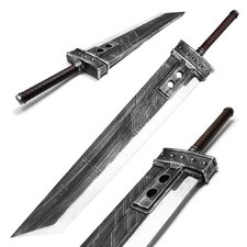 57” Final Fantasy Cloud's Buster Sword Cosplay Costume Prop Collectible Anime picture