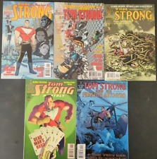 TOM STRONG SET OF 8 ISSUES (1999) ABC COMICS 1ST FULL APPEARANCE ALAN MOORE #1 picture