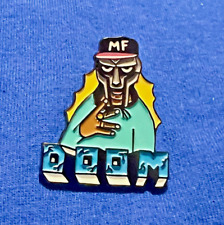 MF Doom enamel Pin Lapel - Doomsday Madvillain metal fingers madlib kmd picture