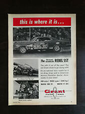 Vintage 1967 Grant Piston Rings Full Page Original Ad picture