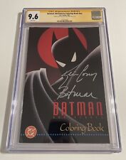 Kevin Conroy CGC SS 9.6 Signed Batman Adventures Coloring Book Animated NM+ picture