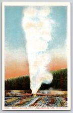 Yellowstone Park Beehive Geyser 10104 Vintage Postcard JE Haynes 1910-20s picture