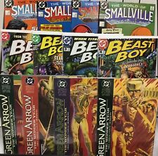 DC Comics Smallville 1-4, Beast Boy 1-4, Green Arrow 1-4 picture