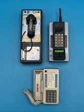 Vintage 90's Acme Refrigerator Magnets Cellphone TelePhone Landline Pay Phone picture