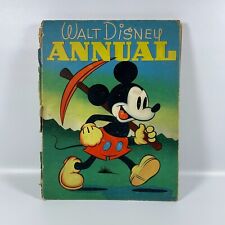 Vintage 1937 The Walt Disney Annual Childrens Hardcover Book Whitman Publishing picture