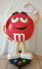 M&M Mars Red Male Chocolate Candy Character 42’’ Store Display On Wheels picture