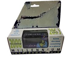 Vintage Millennium 2000 Keepsake Countdown Digital Clocks Y2K  NEW in Package picture