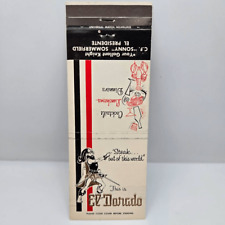 Vintage Matchcover El Dorado Restaurant Milwaukee Wisconsin Sonny Sommerfield picture