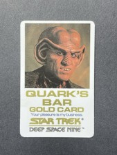 Quark's Bar Gold Card Star Trek Deep Space 9 1993 Antioch Publishing picture