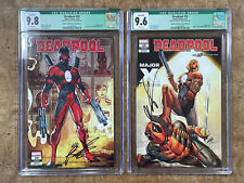 Set of 2 DEADPOOL #10 Rob Liefeld Editions A+B CGC Graded 9.6 9.8 Comics 5/19 picture