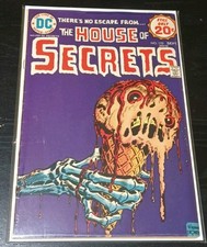 House Of Secrets 123 Skeleton Ice Cream Head DC Horror Cover Higher Grade picture
