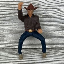 Schleich - HORSE RIDER COWBOY - Rodeo Man - Retired - 2015 - Movable Arm - Hat picture