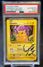 Pikachu Pokemon Evolutions Veronica Taylor -Ash- Signed PSA/DNA Auto Authentic picture