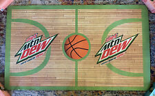 MOUNTAIN DEW Diet MTN DEW FUEL THE FRENZY MARCH MADNESS BASKETBALL COURT MAT Rug picture