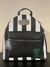 Rare Loungefly-Beetlejuice-Hot Topic-Mini Backpack-New With Tags picture