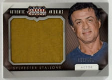 2015 Panini Americana Jumbo Materials RELIC  Sylvester Stallone 133/499  "Rocky" picture