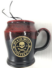 2022 Death Wish Coffee Christmas Ornament Mug 51/1000 New In Box. Low Number picture