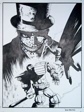 Classic Judge Dredd 14 Night of the Ripper Cover Dean Ormston Original Comic Art picture
