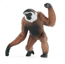 White Headed Lemur Animal Toy PVC Action Figure Doll Kids Toys Party Gifts picture