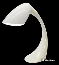 Rare Vintage 1990's Verilux SmartLight Curve White Desk Lamp w/Verilux CFL Bulb picture
