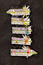 Disney Trading Pin Green Monorail Fairy Set 5 Tinkerbell Rosetta Fawn LE 1000 picture