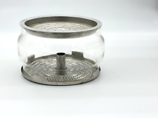 VTG Pyrex Coffee Percolator INSERT Glass Basket & Aluminum Top/Bottom - No Stem picture